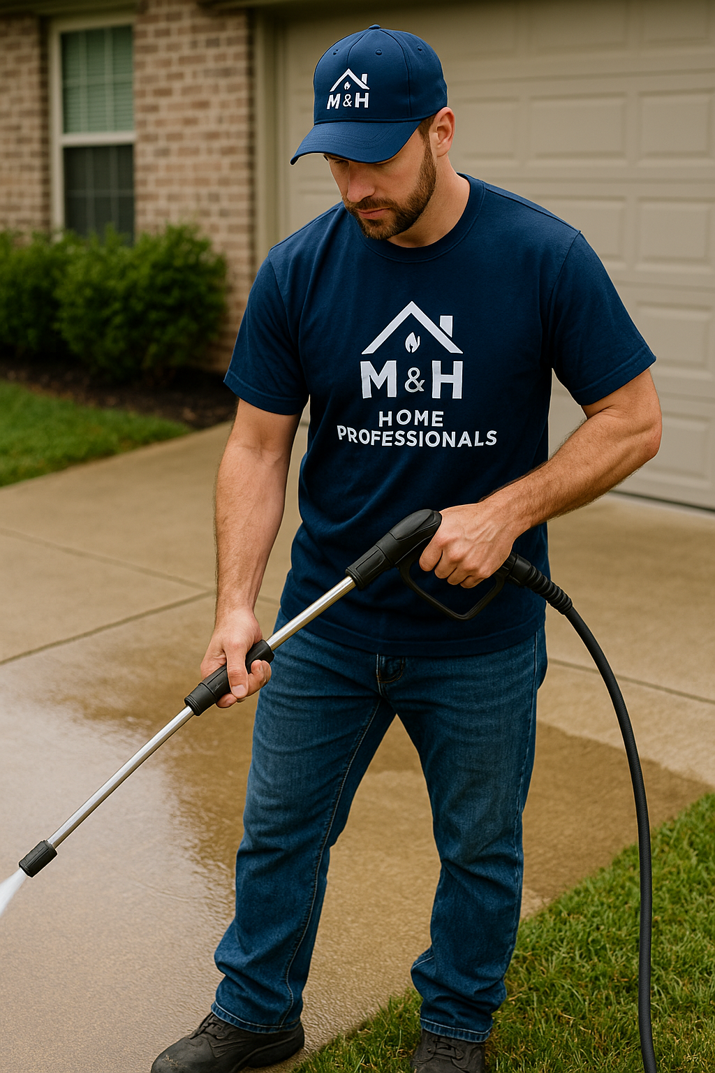 Driveway Power Washing